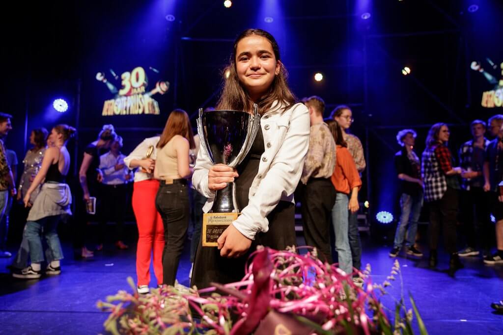 winnares van De Grote Prijs 2021: Keira Krijger met het nummer I Dreamed A Dream